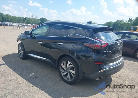 2020 Nissan Murano Sl Intelligent Awd z USA, uszkodzony, nr VIN 5N1AZ2CS5LN166164